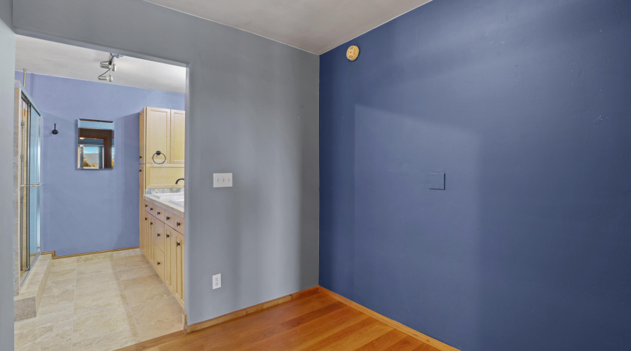 Bonus space off closet