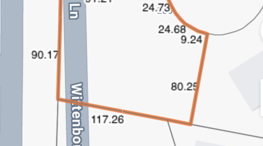 Lot Dimensions per Tax