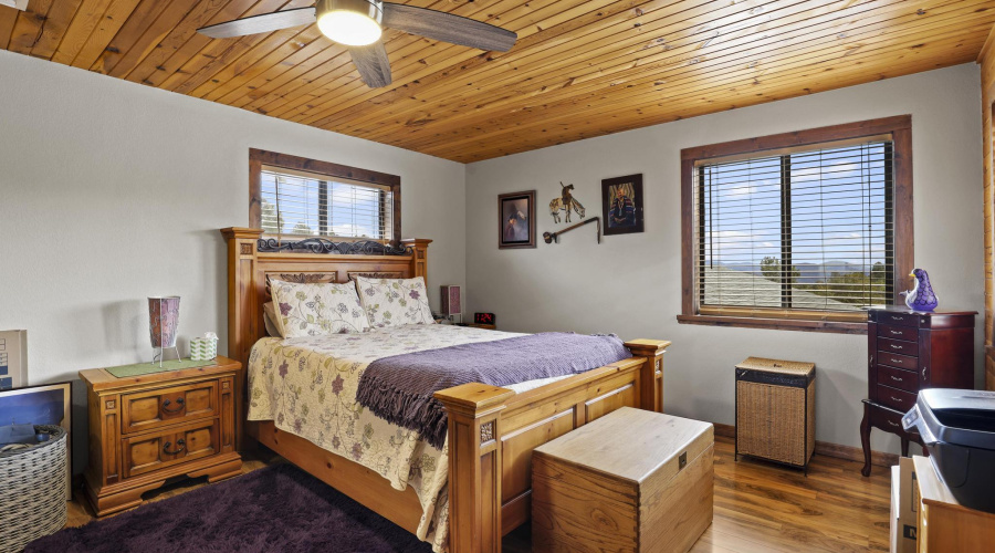 Master Bedroom with Mountain Views
