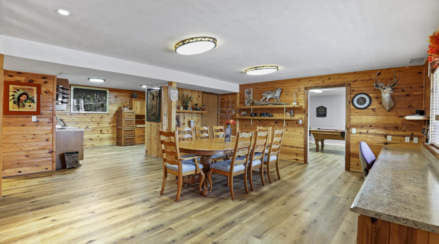 Downstairs Eating Area