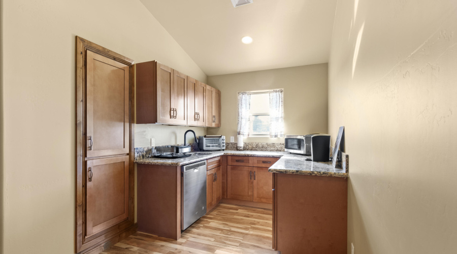 Upstairs kitchenette