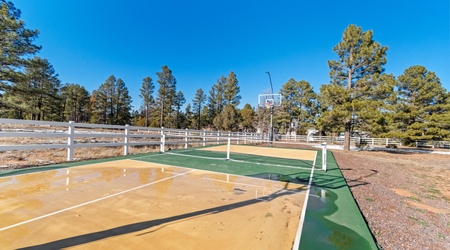 Basketball court and pickleball court-2