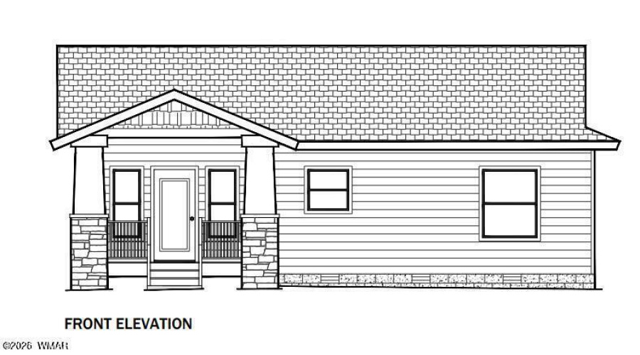 901sf Front Elevation