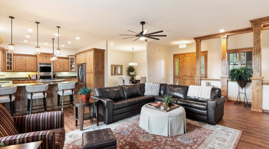 Living, Kitchen and Dining - Main Level