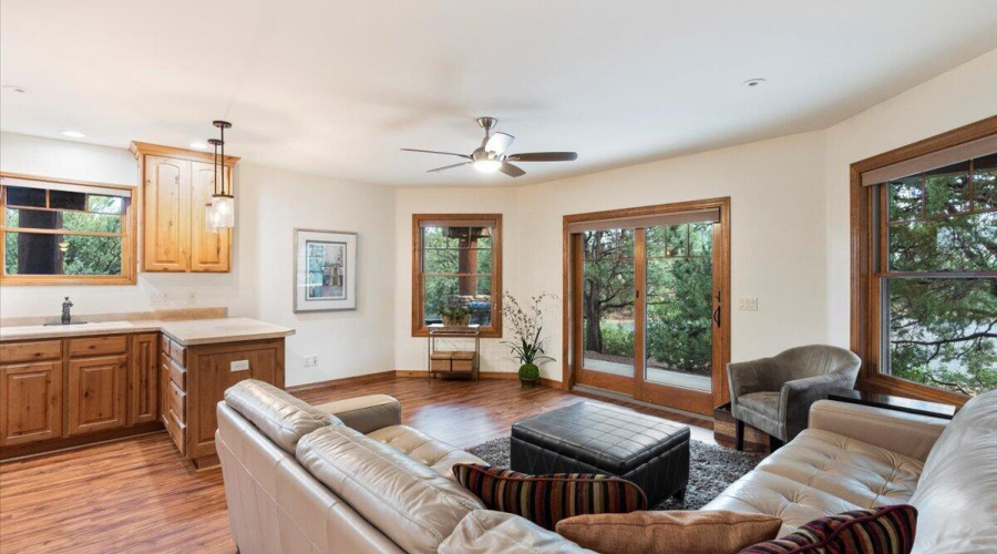 Lower Level Kitchenette and Flex Space