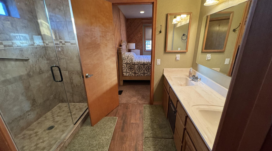Bath and walk in shower
