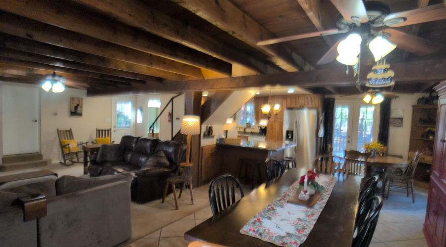 Georgous wood beams