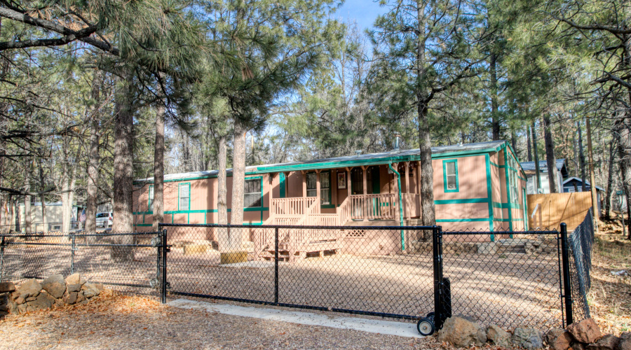 Fully Fenced w/ Sliding Gates