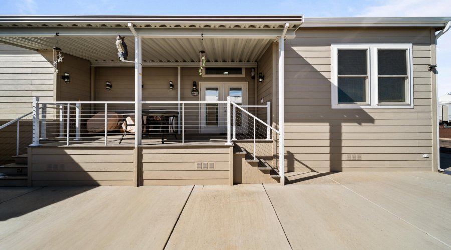 Outside Deck