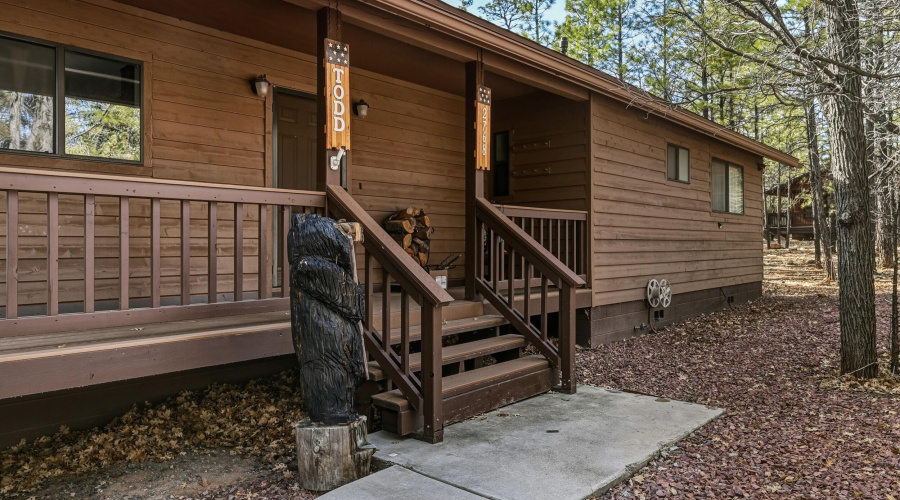 Front entrance