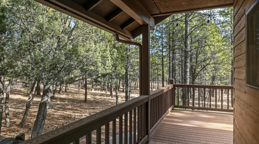 Covered deck