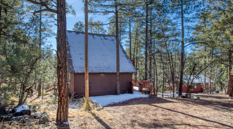 Back View of the Cabin