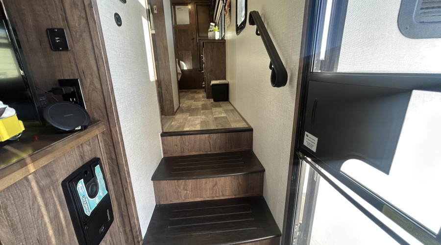 Stairs to Bathroom and Bedroom