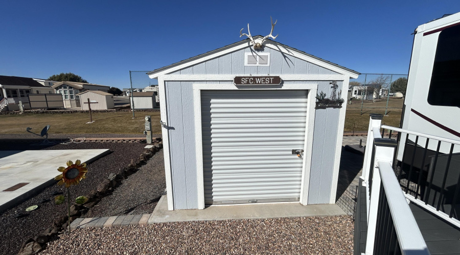 Shed - Water and Electric