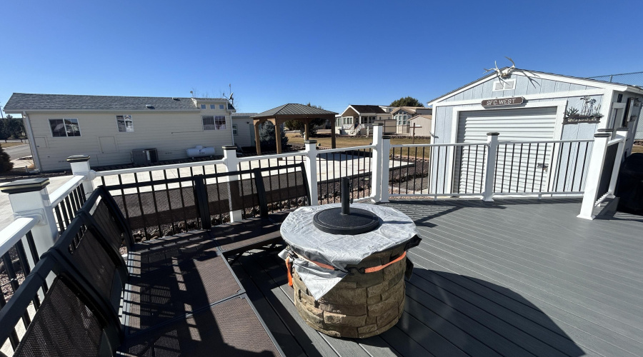 Deck with Firepit