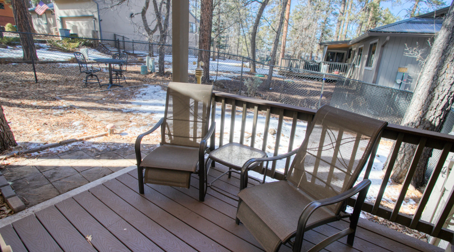 Deck off of Guest Bedroom