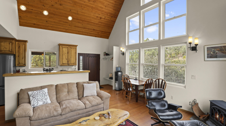 Living Room - Vaulted Ceiling