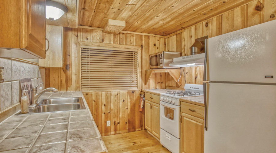 Lodge Upstairs kitchen