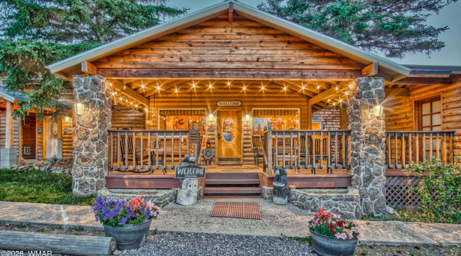 Lodge Front Porch