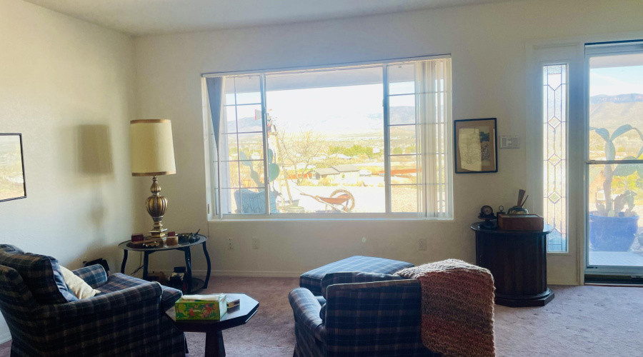 panoramic view from living room
