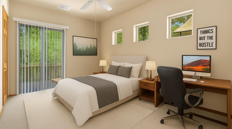 Main Floor 2nd Bedroom