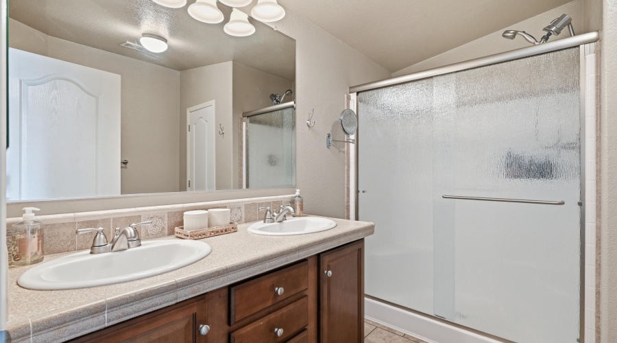 Master bathroom