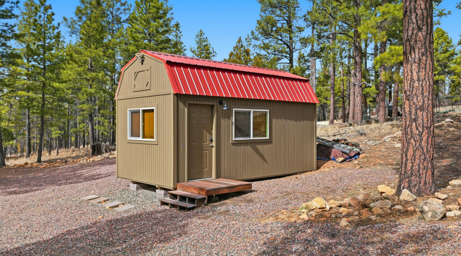 Barn used as bunkhouse