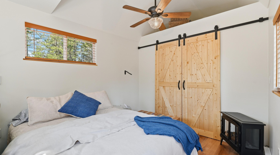 Inside barn bunkhouse