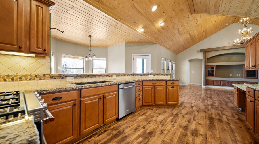 New Granite counters and appliances