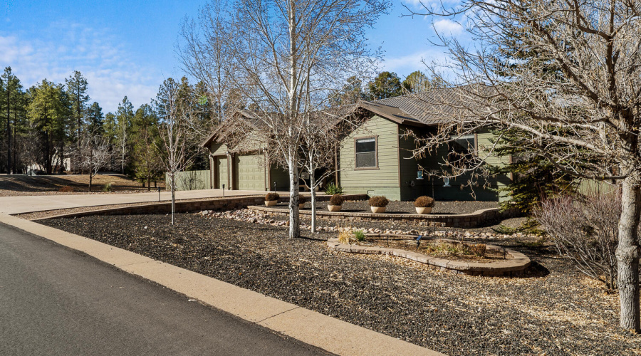 Side View of Home