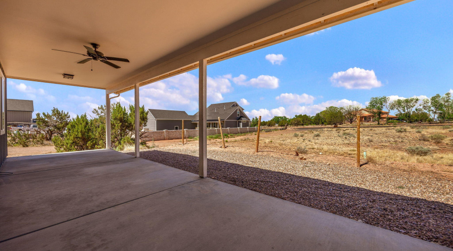 Large coverd Patio