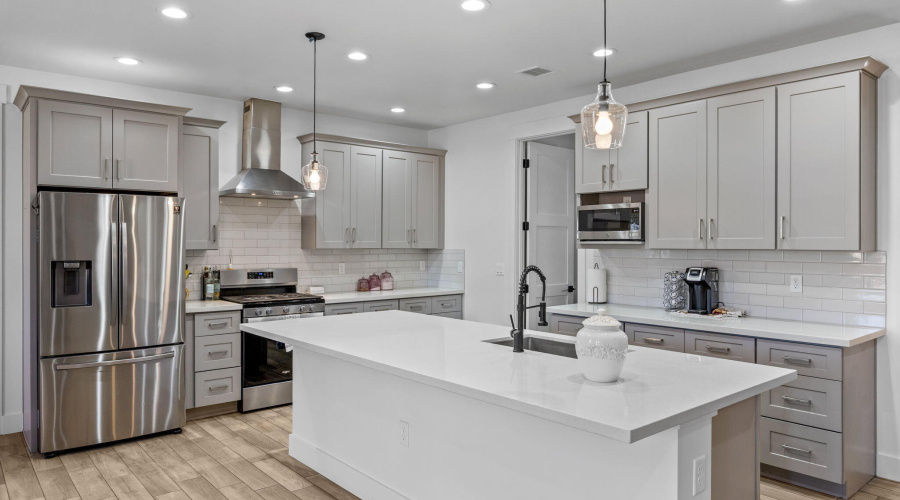 Kitchen w/ Stainless Steel Appliances