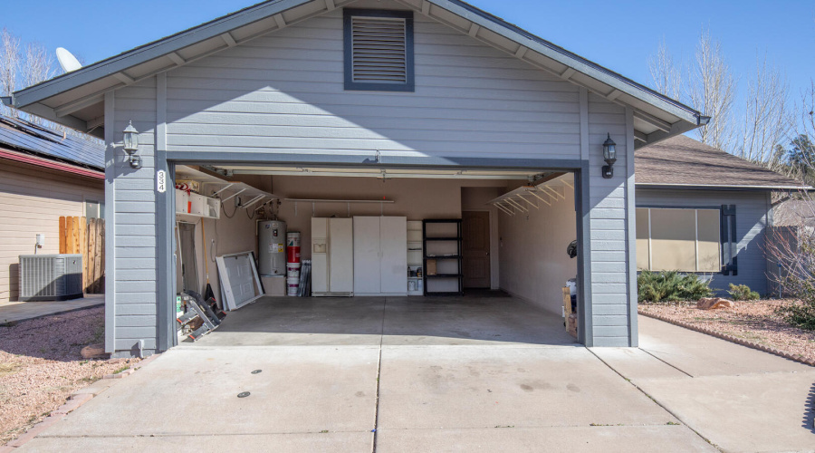 Garage front
