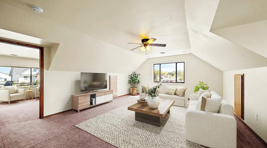 13 Upstairs Living Room Staged