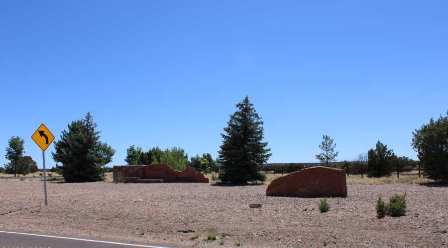 Canyon Vista Estates Entry