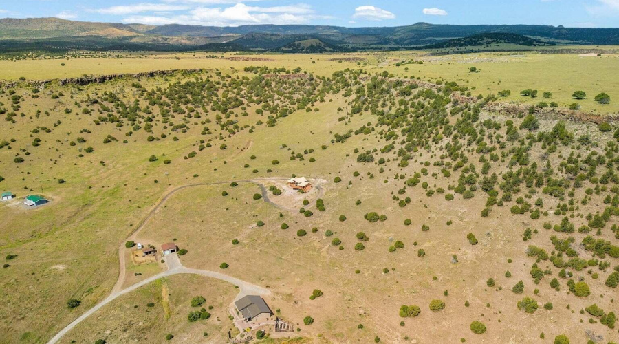 Aerial to West