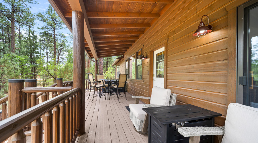 Covered Trex Deck