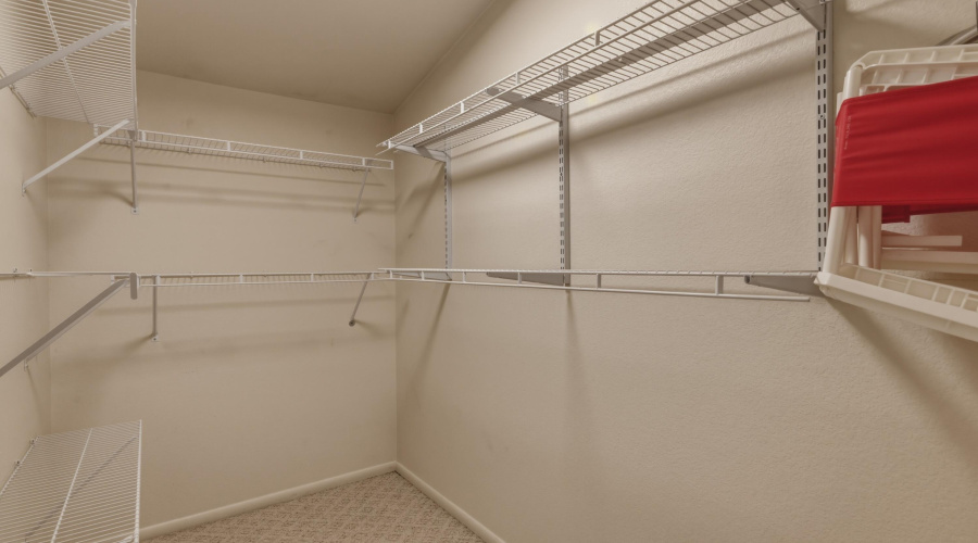 Primary Up Closet