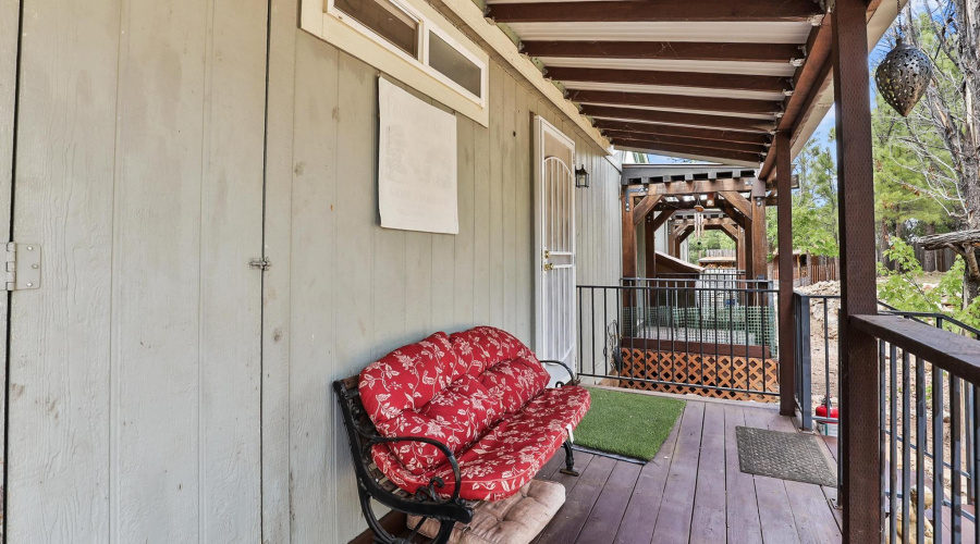 Deck to Back Door & Kitchen