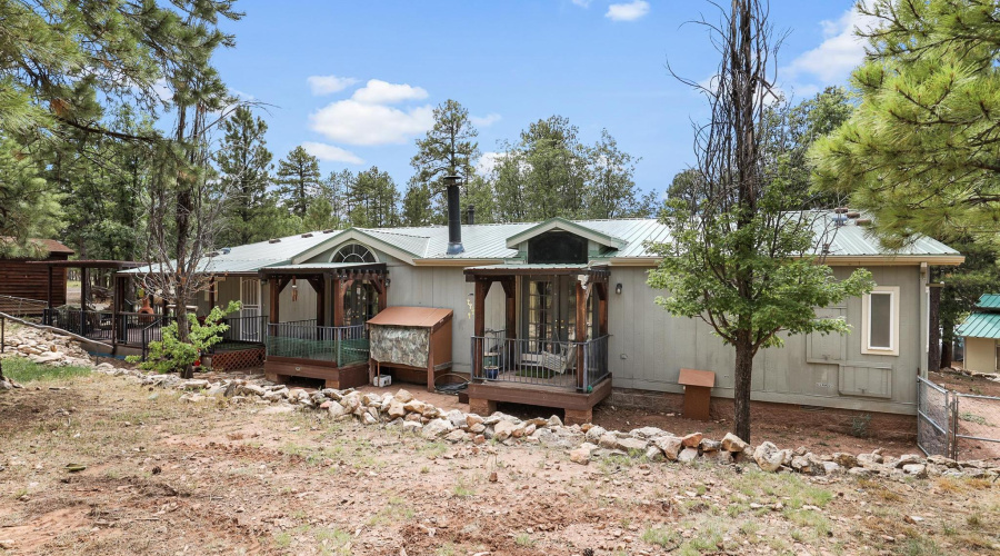 View of Back Yard Area