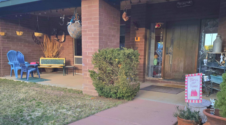 Front Porch Covered
