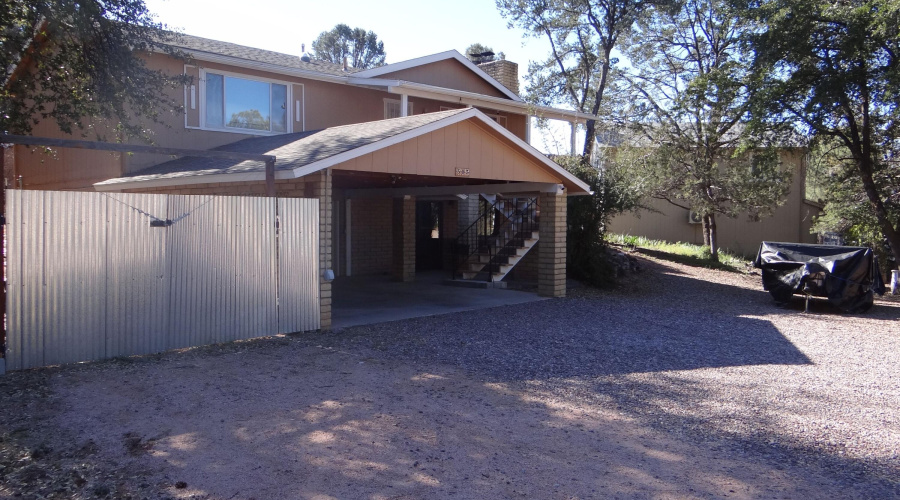Front large metal RV gate