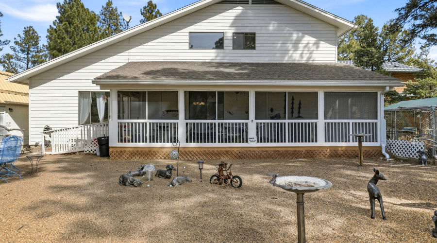 Rear View of Home