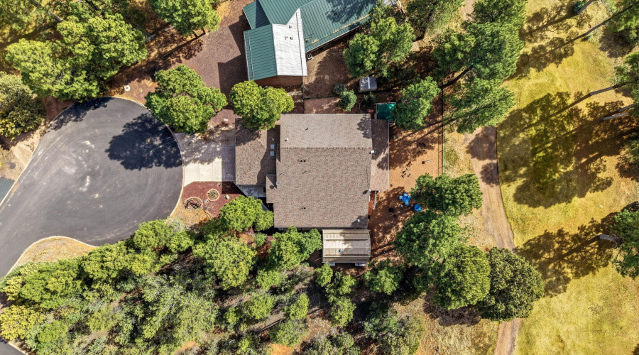 Aerial View of Top of Home