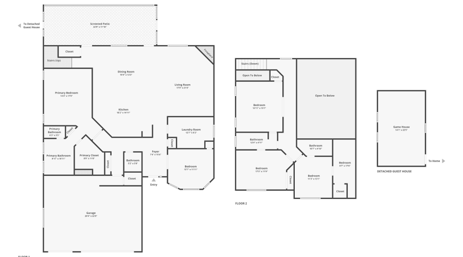 Combined Floor Plans