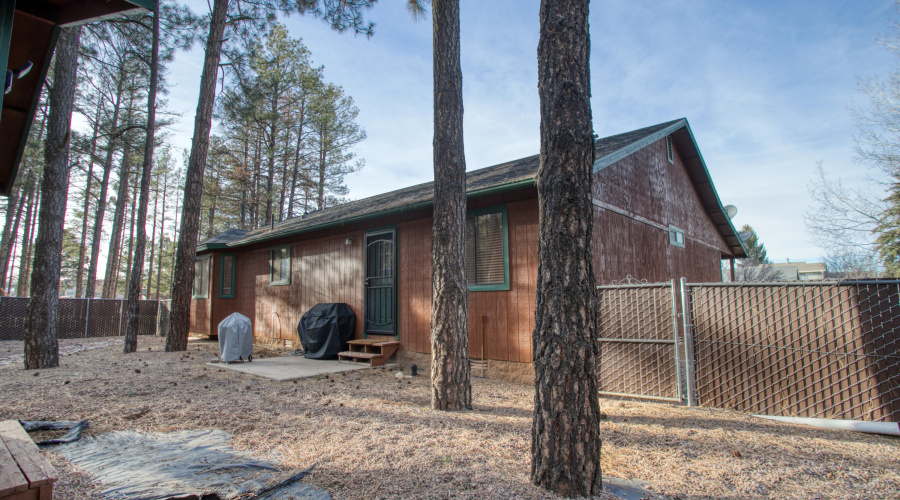 View From Rear Yard