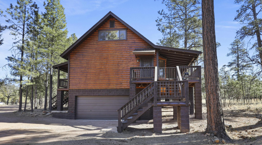Attached garage