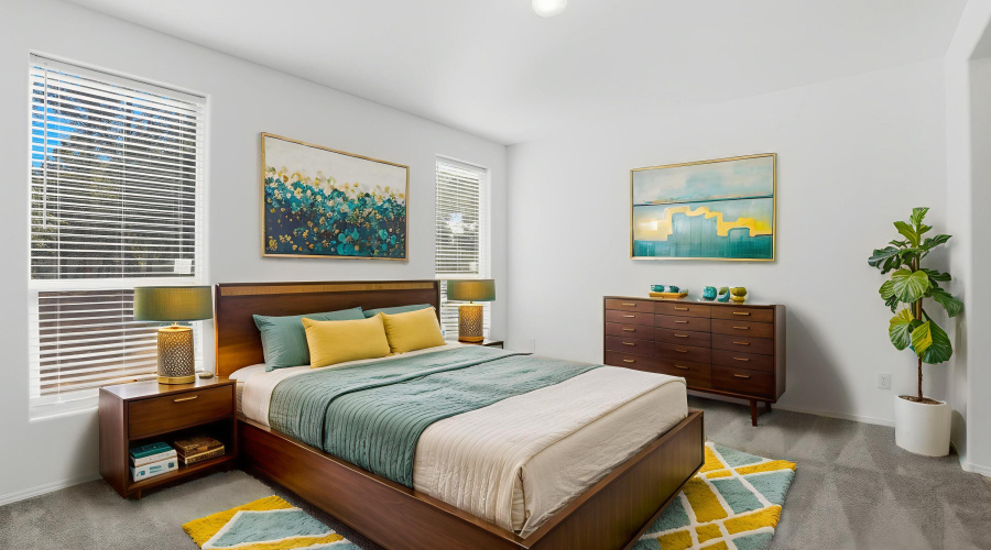 Master Bedroom - Virtually Staged