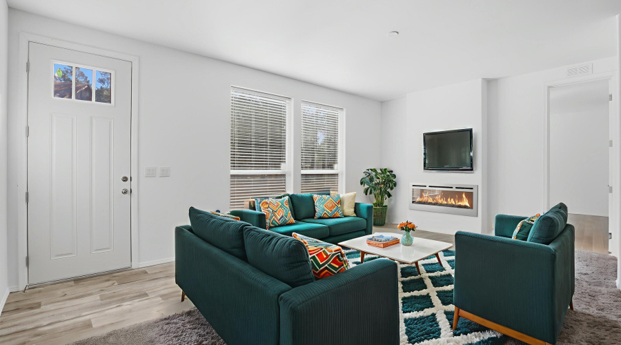 Living Room - Virtually Staged