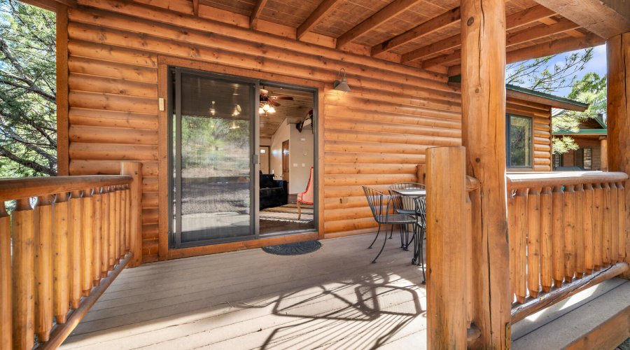 Back Covered Deck